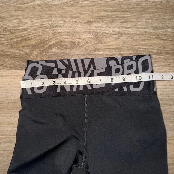 Nike Pro Intertwist 2.0 Leggings XS Black DriFIT Compression Mesh Panel Athletic - Picture 3 of 11